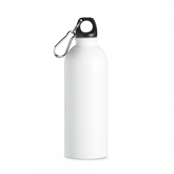 Squeeze Inox 500ml com Bico e Mosquetão Personalizado 