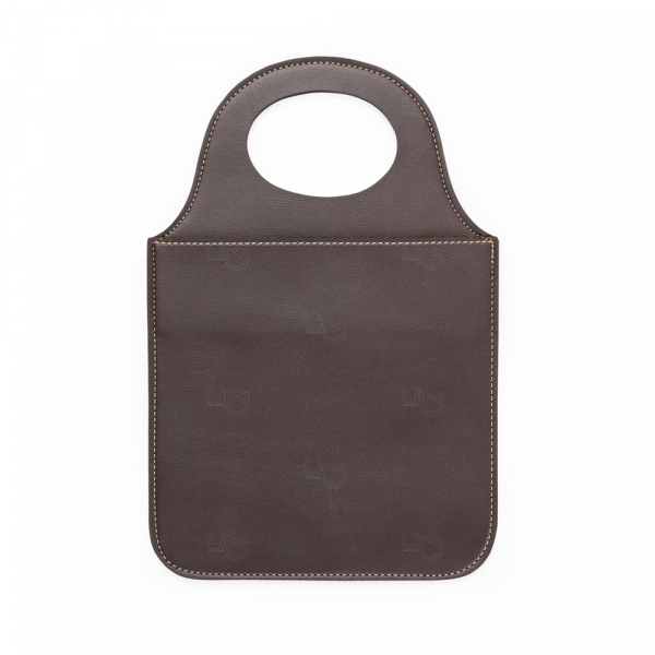 Lixeira Personalizada para Carro em Couro 