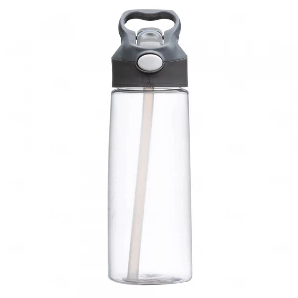 Squeeze Plástica Personalizada 650ml com Botão Acionador 