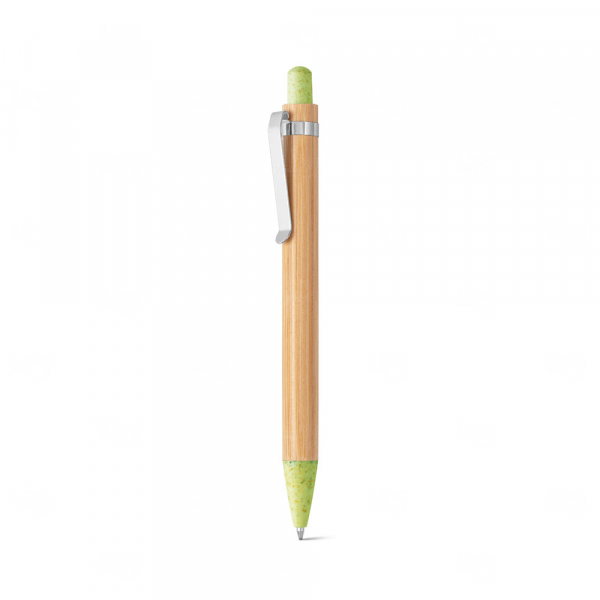 Caneta Esferográfica em Bambu Personalizada 