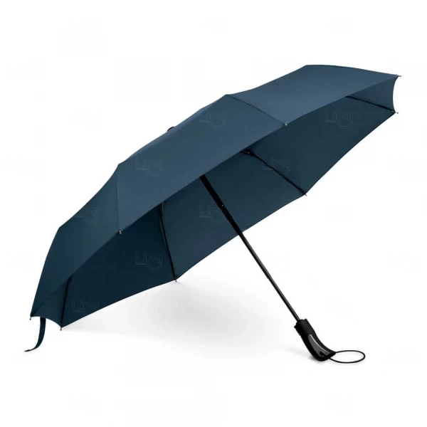 Guarda-Chuva Dobrável Automático Pongee Personalizado
