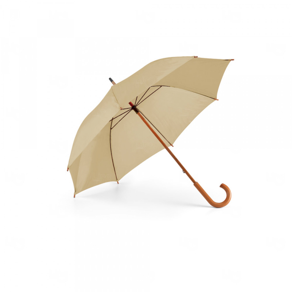 Guarda-Chuva com Pega em Madeira Manual Personalizado 