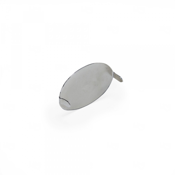 Plaquinha Metálica Oval Personalizada 