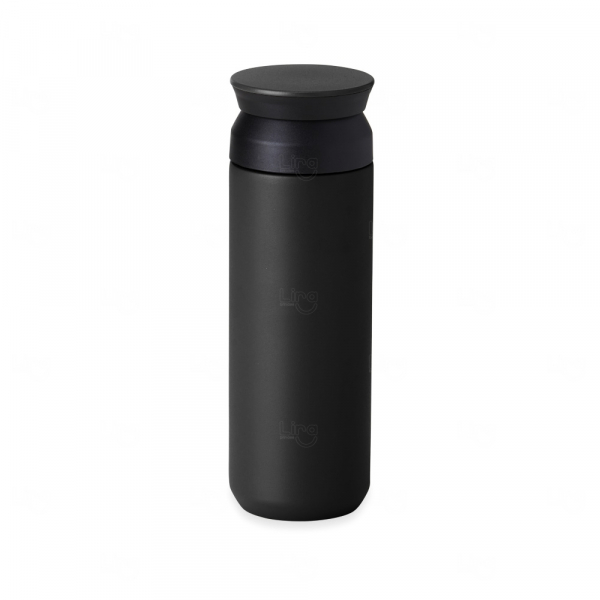Garrafa Térmica 470ml Inox com Tampa Dupla Personalizada 