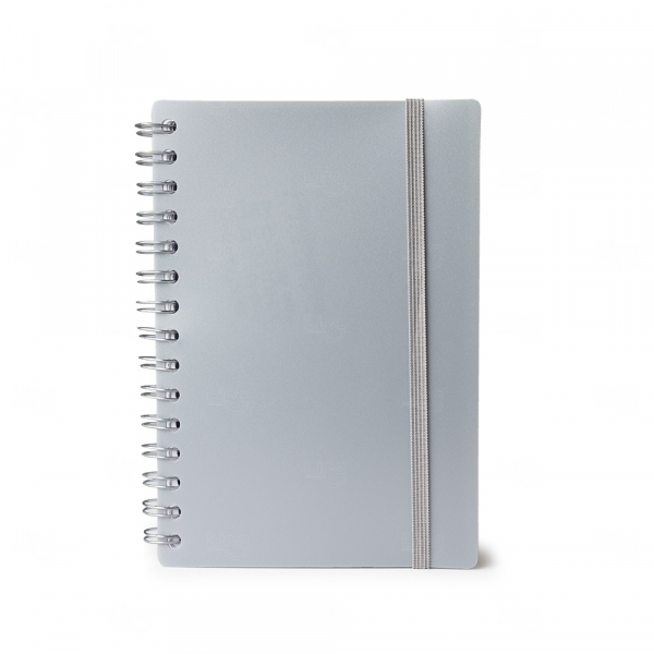 Agenda Diária 2026 com Espiral Personalizada - 20x14,6cm 