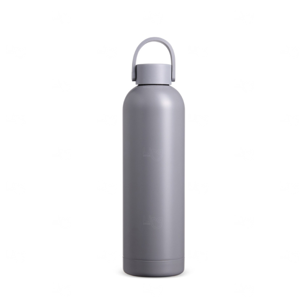 Garrafa Térmica Inox com Alça Emborrachada Personalizada - 750ml 