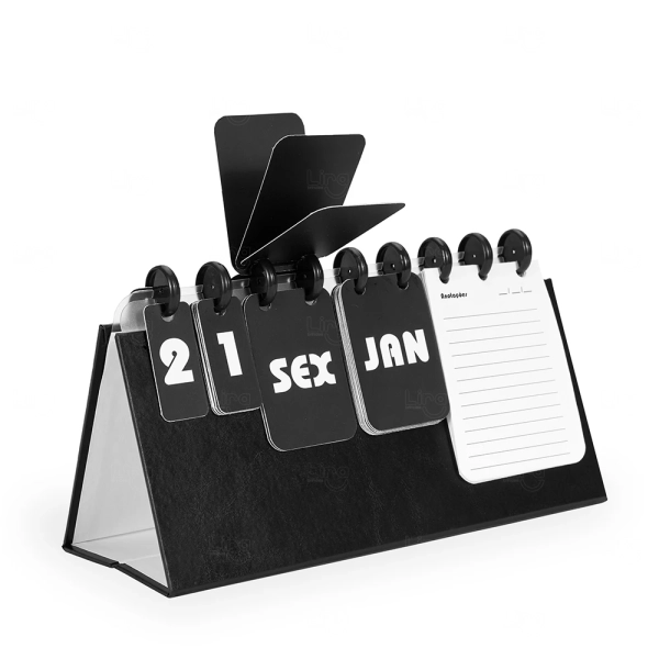Calendário Permanente de Mesa Personalizado 