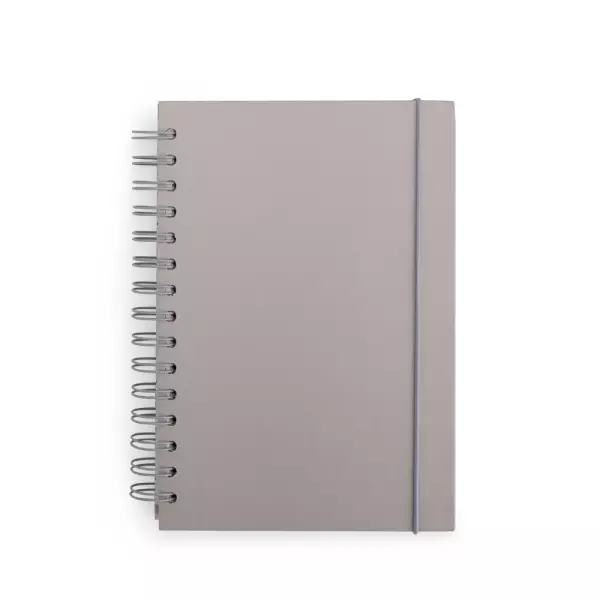 Caderno Couchê Capa Dura Wire-O Personalizado - 21x16cm 