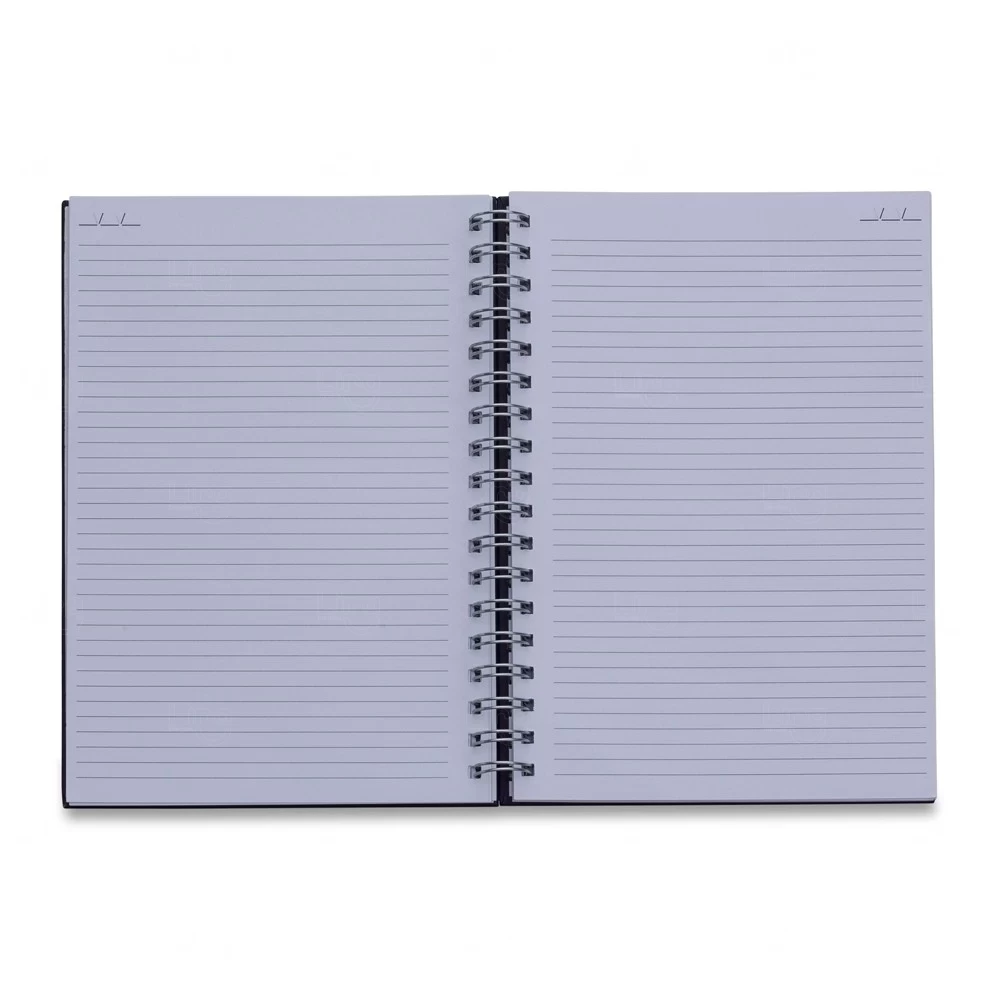 Caderno Capa Kraft Colorida Personalizado - 24,2 x 18 cm 