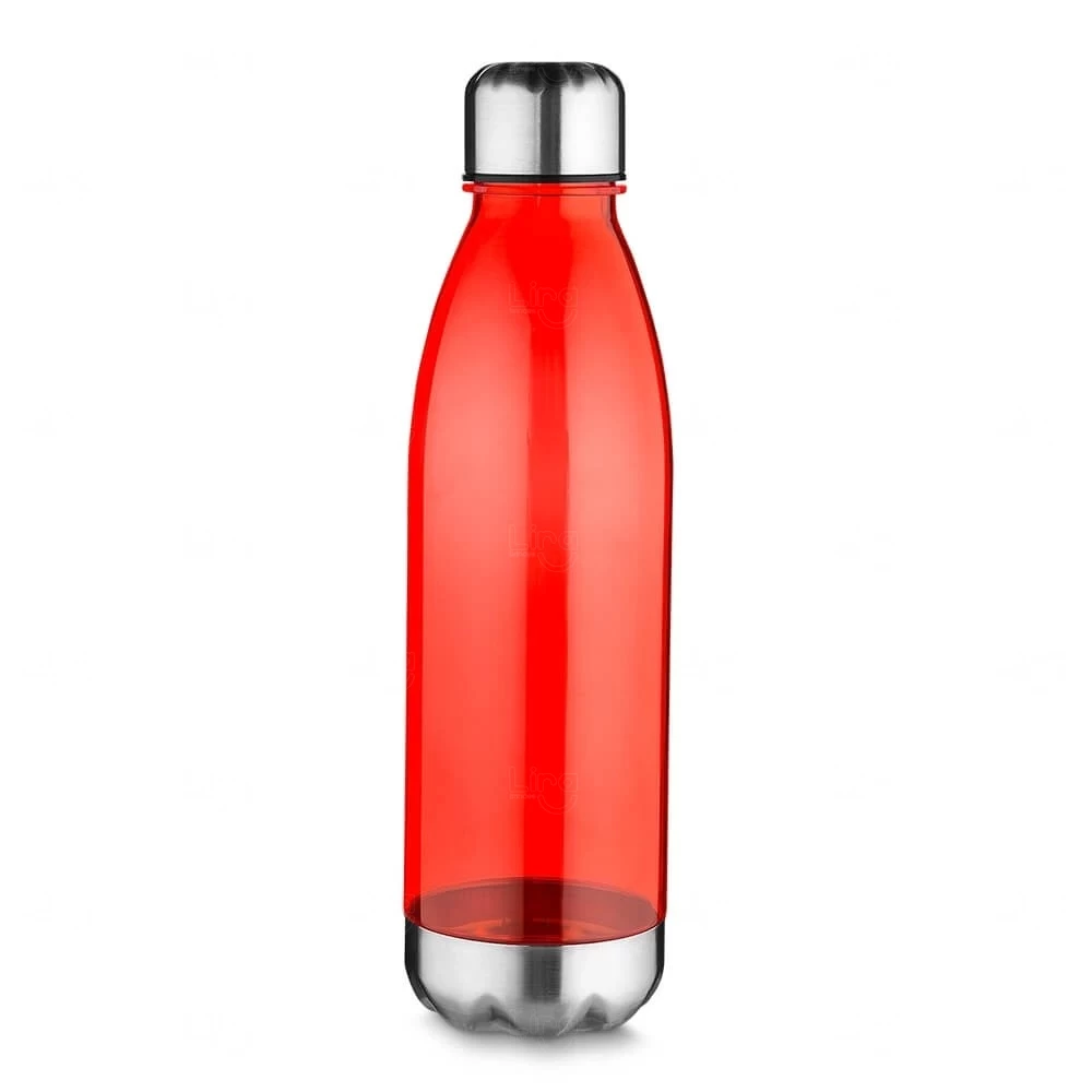 Garrafa 700ml Plástica com Tampa de Alumínio Personalizada 