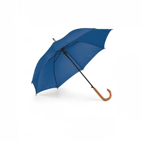 Guarda-Chuva Automático com Pega em Madeira Personalizado 