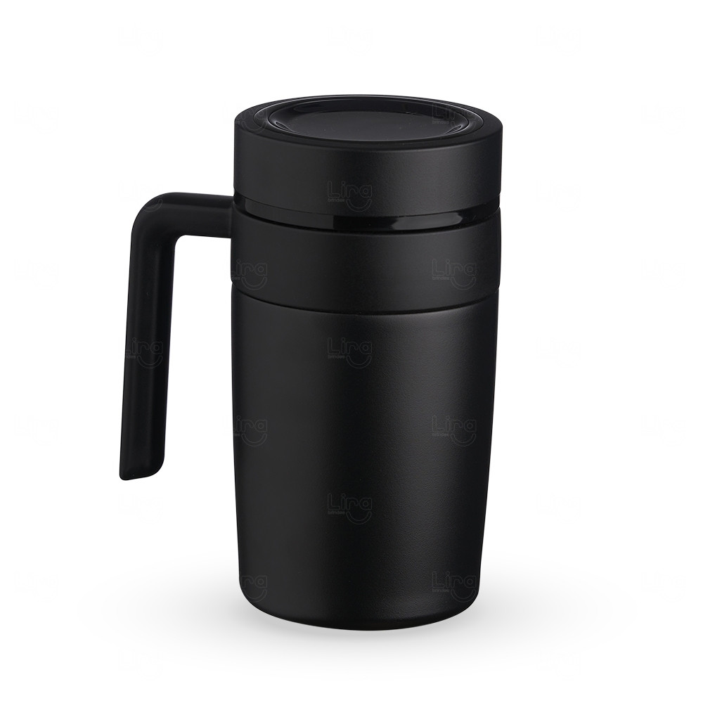 Caneca Térmica 500ml com Display LED Personalizada 