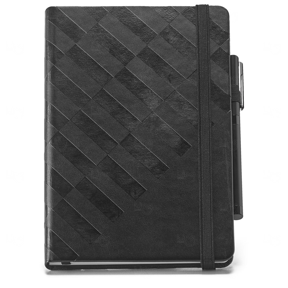 Moleskine A5 em Couro Sintético Personalizado - 21 x 14 cm 