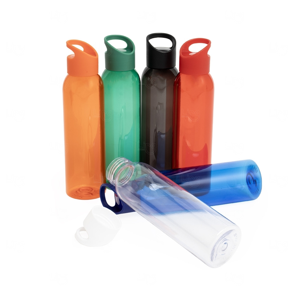 Garrafa Plástica com Alça Personalizada – 700ml 