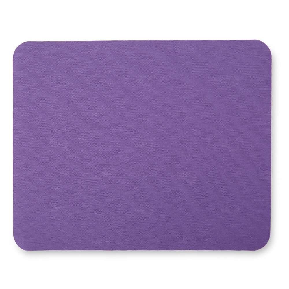 Mouse Pad em Poliéster Personalizado - 21,5 x 18 cm Roxo