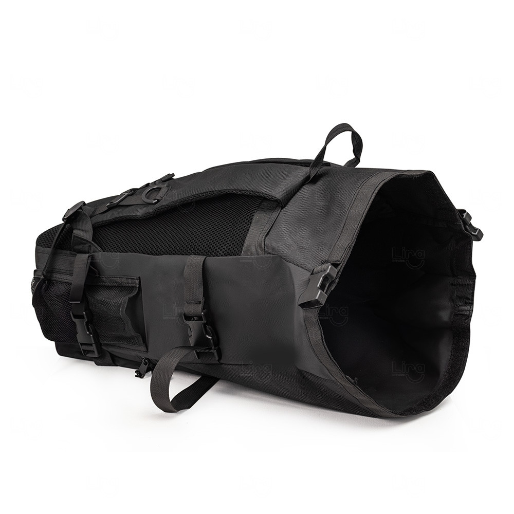 Mochila Couro Sintético 34 Litros Impermeável Personalizada 